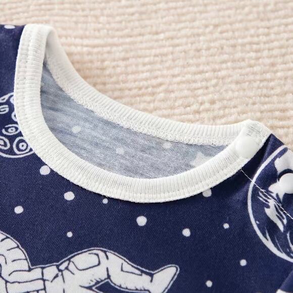 New astronaut print baby romper 3-6 months - Picture 3 of 7